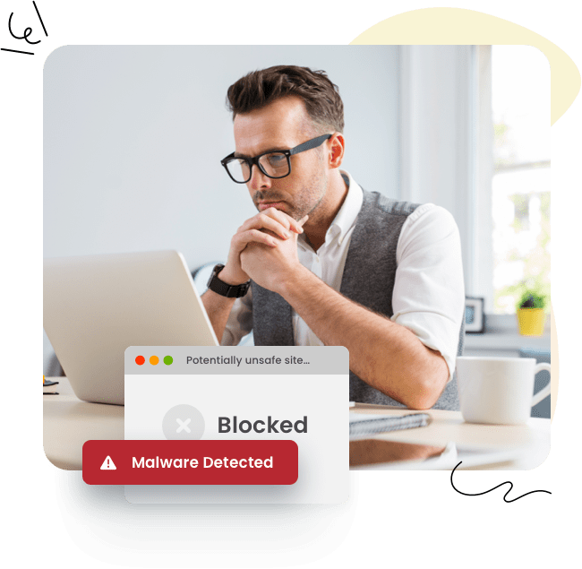 Cliente preocupado tras encontrar malware en su sitio.
