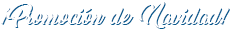 ¡Promoción de Navidad!