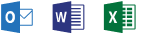 Microsoft Office 365 Logos